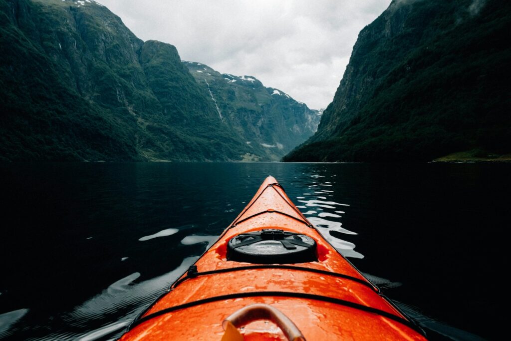 kayak en Croatie